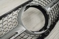 MERCEDES GLC COUPE C253 2015-2019 PRZED LIFTINGIEM GRILL DIAMOND Z KAMERĄ SREBRNY