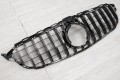 MERCEDES C-CLASS W205 2019+ Z KAMERĄ GRILL GT PANAMERICANA SREBRNY