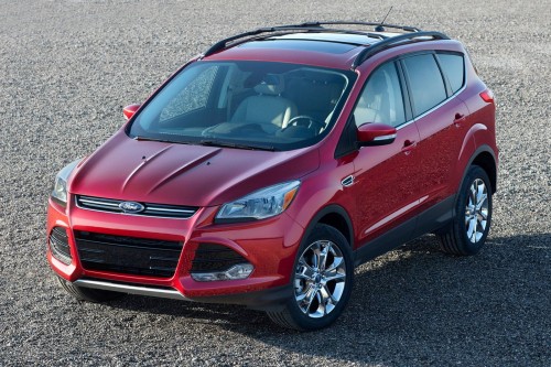FORD ESCAPE 2013-2019 RELINGI DACHOWE CZARNE DJ5Z-7855100-BA