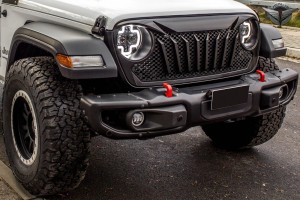 JEEP WRANGLER JK UCHYLNE STALOWE MOCOWANIE TABLICY POD WYCIĄGARKĘ