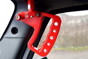 JEEP WRANGLER JK 2007-2018 METALOWE UCHWYTY OFF-ROAD CZERWONE