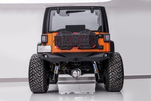 JEEP WRANGLER JK 2007-2018 TYLNY ZDERZAK STALOWY Z LED MODEL TAIPAN