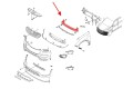 HYUNDAI SANTA FE III DM 2012-2018 BELKA ZDERZAKA PRZEDNIEGO 865302W100