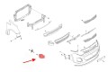 KIA RIO III UB 2015-2017 HATCHBACK PO LIFTINGU ZAŚLEPKA HALOGENU PRAWA 865261W700