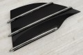 FORD KUGA II 2013-2016 PRZED LIFTINGIEM ATRAPA ZDERZAKA LEWA CZARNA + CHROM 32X127-3