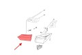 TOYOTA COROLLA XI E16 2013-2016 SEDAN PRZED FACELIFTINGIEM LAMPA KLAPY TYLNEJ PRAWA 8158102530