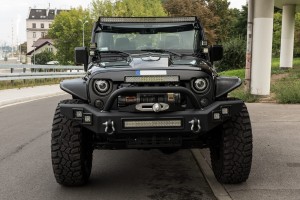JEEP WRANGLER YJ/TJ/JK/JL ZACZEP LINY WYCIĄGARKI PRO LINK BURGUNDOWY