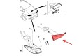 MAZDA 3 III BM 2014-2018 SEDAN LAMPA KLAPY TYLNEJ LEWA B45B513F0