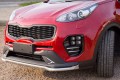 KIA SPORTAGE IV QL 2016-2018 GT-LINE PRZED LIFTINGIEM ZAŚLEPKA PRZEDNIEGO HALOGENU LEWA 86521D9900
