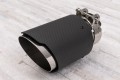 VW GOLF KOŃCÓWKA WYDECHU KARBON 64 MM L 170 MM