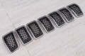 JEEP CHEROKEE V KL 2018-2023 PO FACELIFTINGU WKŁADKI KRATKI ATRAPY GRILL PRZÓD CHROM 6FM74SZ0AB