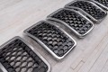 JEEP CHEROKEE V KL 2018-2023 PO FACELIFTINGU WKŁADKI KRATKI ATRAPY GRILL PRZÓD CHROM 6FM74SZ0AB