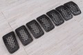 JEEP CHEROKEE V KL 2018+ PO LIFTINGU WKŁADKI KRATKI ATRAPY GRILL PRZÓD CZARNE 6AZ88DX8AB