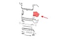 JEEP CHEROKEE V KL 2018-2023 PO FACELIFTINGU NAROŻNIK TYLNEGO ZDERZAKA PRAWY 68407902A