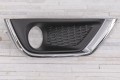 JEEP COMPASS II MP 2017-2020 PRZED FACELIFTINGIEM PRAWA ZAŚLEPKA HALOGENU KRATKA ZDERZAKA CHROM 4010170341AB