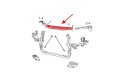 JEEP GRAND CHEROKEE WK2 2010-2020 PAS PRZEDNI BELKA ŚRODKOWA 5156109AB