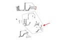 JEEP WRANGLER JK 2007-2013 PRZED LIFTINGIEM POSZYCIE TYLNEGO NAROŻNIKA POD LAMPĘ LEWE 55395899AB