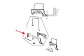 JEEP WRANGLER JK 2007-2013 PRZED LIFTINGIEM POSZYCIE TYLNEGO NAROŻNIKA POD LAMPĘ PRAWE 55395896AC