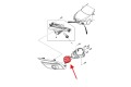 MAZDA 6 III GL 2017+ LAMPA PRZECIWMGIELNA LED PRZEDNIA LEWA B63B51690