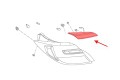 OPEL INSIGNIA A G09 2013-2017 PO FACELIFTINGU LAMPA LED KLAPY TYLNEJ LEWA 22756313
