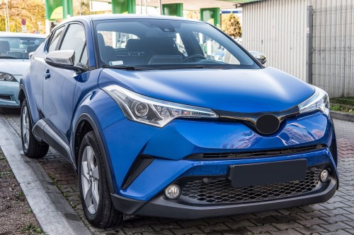TOYOTA C-HR AX10 2016+ KRATKA ZAŚLEPKA PRZEDNIEGO ZDERZAKA PRAWA 52127F4020