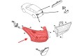 MITSUBISHI OUTLANDER III GF 2015-2021 PO FACELIFTINGU LAMPA TYLNA KAROSERYJNA LEWA 8330A997