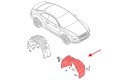 AUDI A4 B8 2007-2011 PRZED FACELIFTINGIEM MATERIAŁOWE NADKOLE PRZEDNIE PRAWE 8K0821172G