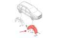 AUDI Q7 2010-2015 MATERIAŁOWE NADKOLE PRZEDNIE PRAWE 4L0809962E