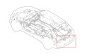 BMW X5 F15 2013-2018 WIĄZKA PRZEWODÓW PARKOWANIA PDC TYŁ 61129306090