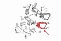 MERCEDES S-CLASS W222 2014-2020 OKULAR WSPORNIK REFELEKTORA LEWY A2226200191