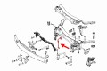 MERCEDES E-CLASS W213 2016-2020 PRZED LIFTINGIEM WSPORNIK PRZEDNIEGO PASA A2138980000
