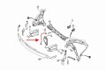 MERCEDES GLK X204 2012-2015 PO FACELIFTINGU RYGIEL ZAMEK MASKI A2048900032