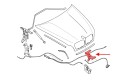BMW X5 E70 2006-2013 ZAMEK ZACZEP RYGIEL MASKI PRAWY 51237164802