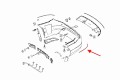 MERCEDES C-CLASS W204 2011-2014 WERSJA PO FACELIFTINGU LISTWA TYLNEGO ZDERZAKA LEWA A2048852921