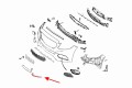 MERCEDES C-CLASS W205 2015-2019 PRZED FACELIFTINGIEM CHROMOWANA LISTWA PRZEDNIEGO ZDERZAKA LEWA A2058851374