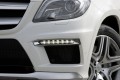 MERCEDES GL X166 2012-2015 CHROMOWANA RAMKA ŚWIATŁA LED LEWA A1668851774