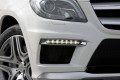 MERCEDES GL X166 2012-2015 CHROMOWANA RAMKA ŚWIATŁA LED PRAWA A1668851874