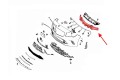 MERCEDES A-CLASS W176 2013-2018 ABSORBER PRZEDNIEGO ZDERZAKA A1768850737