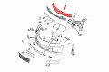 MERCEDES GLK X204 2008-2012 PRZED FACELIFTINGIEM ABSORBER PRZEDNIEGO ZDERZAKA A2048851537
