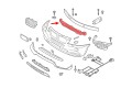 BMW X3 F25 2010-2017 ABSORBER PRZEDNIEGO ZDERZAKA 51647210496