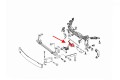 MERCEDES A-CLASS W176 2012-2015 PRZED LIFTINGIEM PRAWA OSŁONA PASA A2466870407