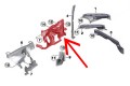 BMW SERIA 5 F11 2010-2017 OSŁONA PRZEKŁADNI KIEROWNICZEJ LEWA 51757256877