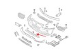 BMW X4 F26 2014-2018 MOCOWANIE NA ABSORBER UCHWYT BELKI PRZEDNIEJ 51117276426