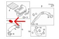 BMW X5 F15 3,5ix 2013-2018 ZAŚLEPKA KANAŁU POWIETRZA 13717629285