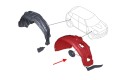 MINI COUNTRYMAN R60 2010-2016 MATERIAŁOWE NADKOLE PRZEDNIE PRAWE 51719807830