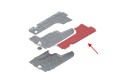 BMW SERIA 5 F11 KOMBI 2010-2017 MATERIAŁOWA OSŁONA PODWOZIA LEWA 51757207267