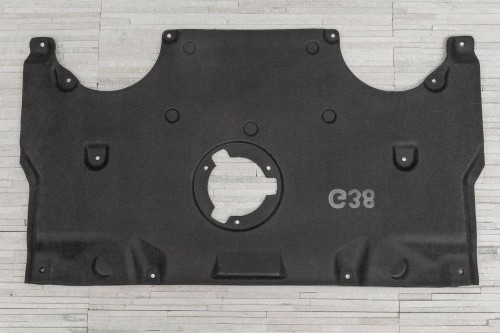 BMW SERIA 5 G31 2017+ MATERIAŁOWA TYLNA OSŁONA PODWOZIA 51757363871