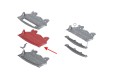 BMW X6 F16 2014-2019 MATERIAŁOWA OSŁONA PODWOZIA PRZEDNIA Z KOMPLETEM ŚRUB 51757290659