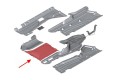BMW X5 F15 2013-2018 MATERIAŁOWA OSŁONA PODWOZIA ŚRODKOWA 51757328439