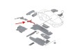 BMW SERIA 5 F10 SEDAN 2010-2016 OSŁONA ZBIORNIKA PRAWA 51757256868